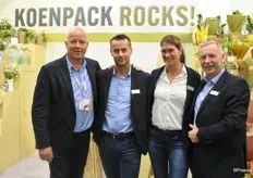 Koen Pack Rocks met Rob Groeneveld, Marco van der Werff, Marjolein Huyer en Hans de Jong.